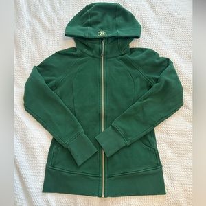 Lululemon Scuba Sweater. Size 6. Evergreen.